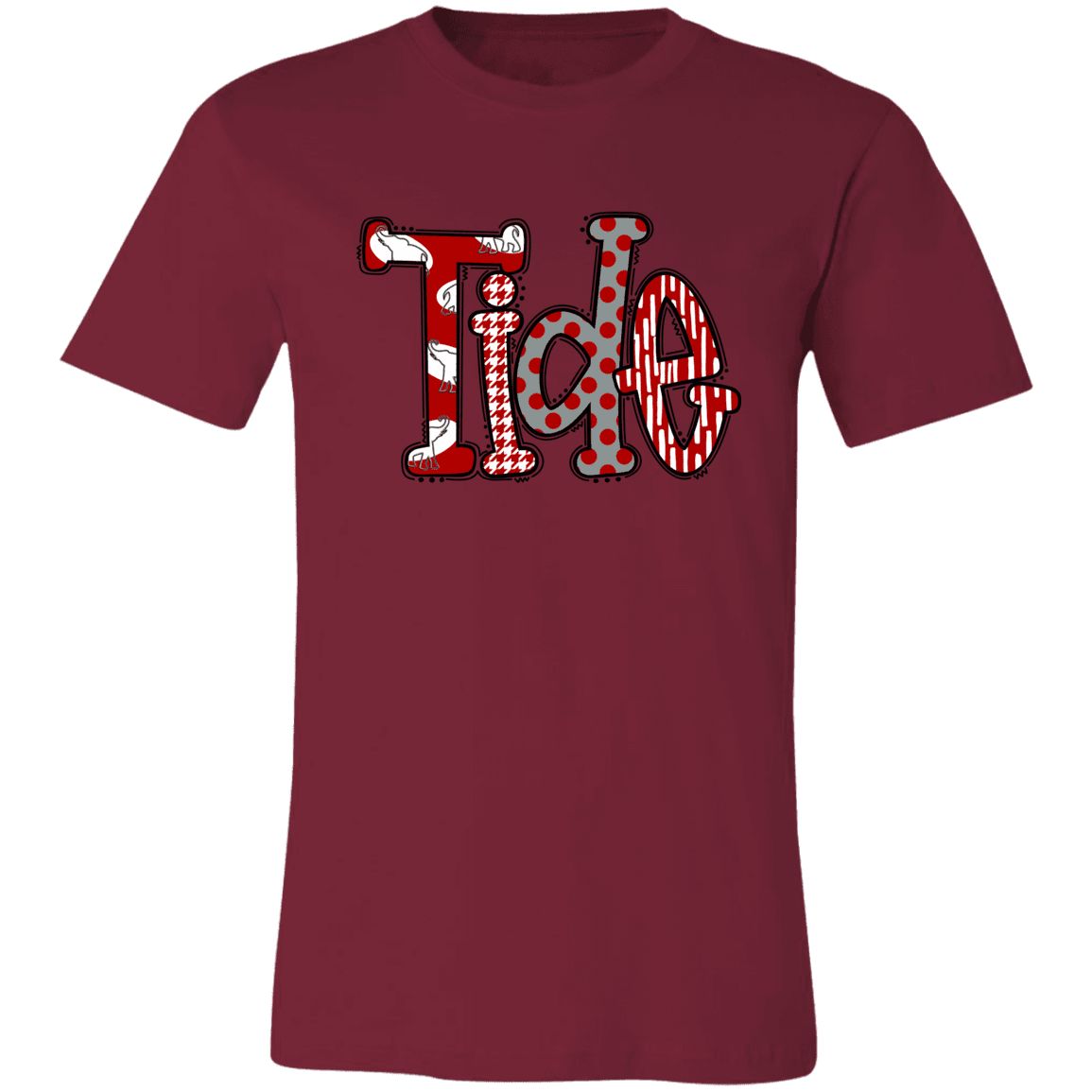 Alabama Tide Bella Canvas Tee - 931 Graphics